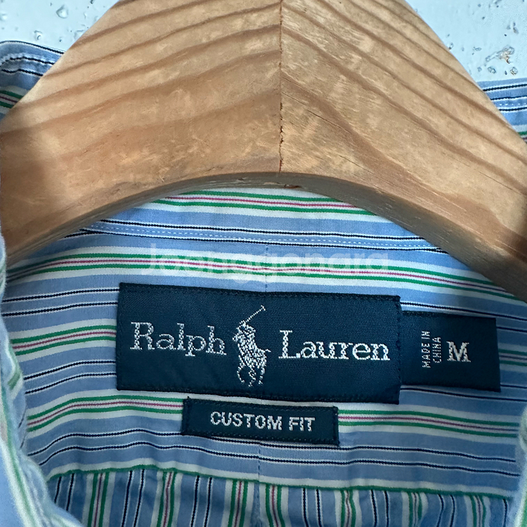 M 폴로 랄프로렌 스트라이프 셔츠--3