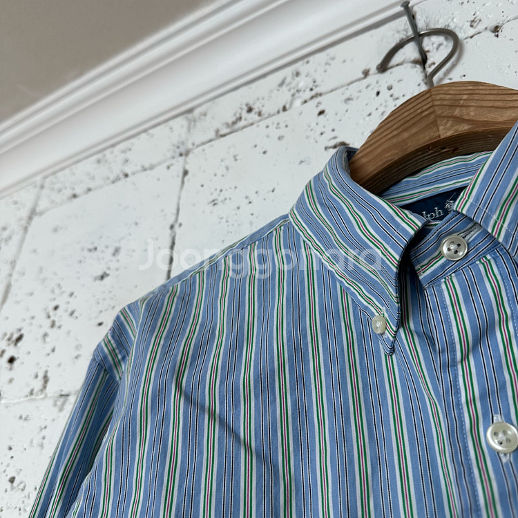 M 폴로 랄프로렌 스트라이프 셔츠--2