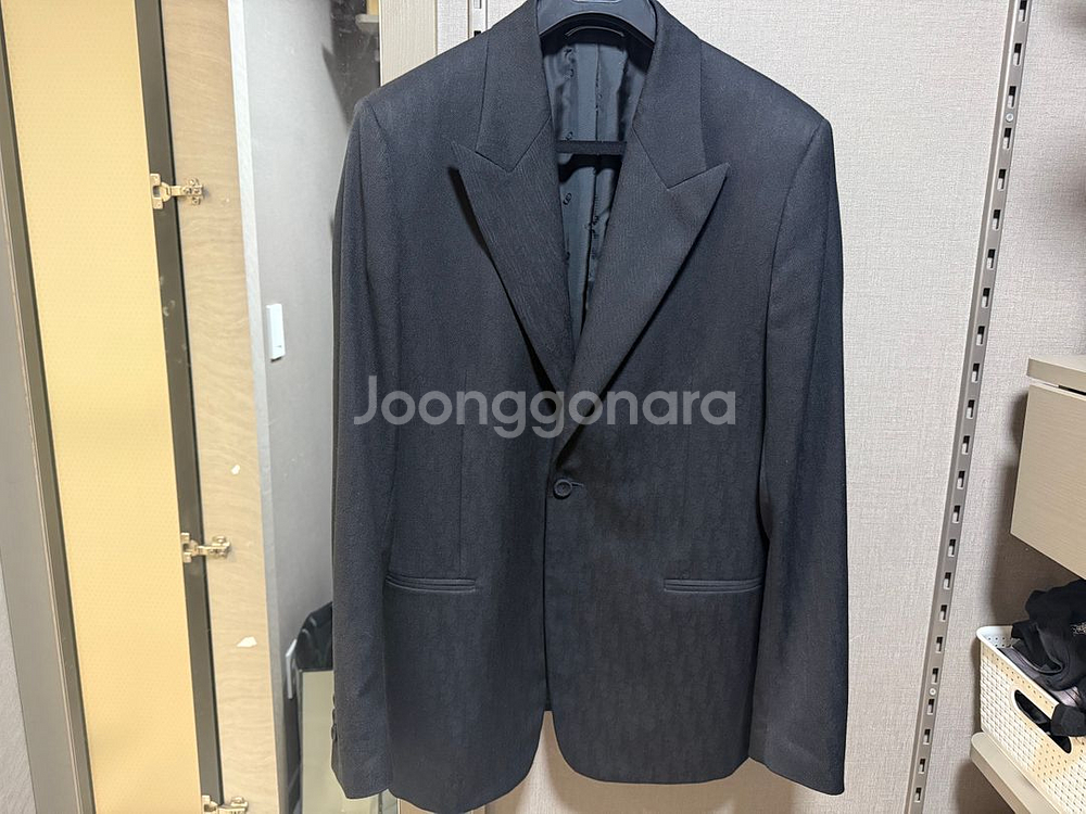 디올 오블리크 자켓(블레이저) / 블랙 / 50(100~103)--0