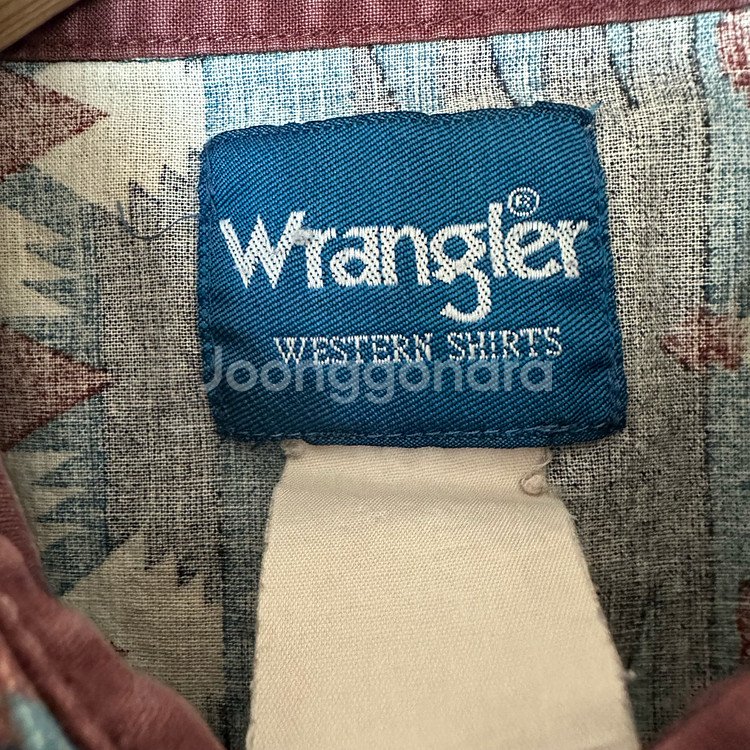 2XL 랭글러 웨스턴 셔츠--3