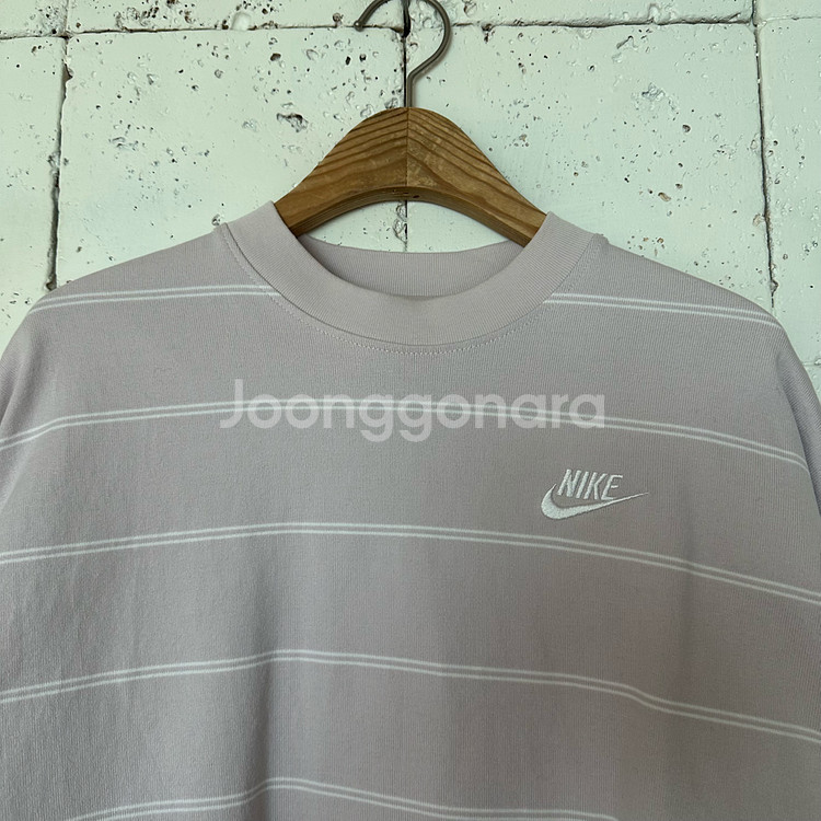 우먼L 나이키 크롭 긴팔티--1