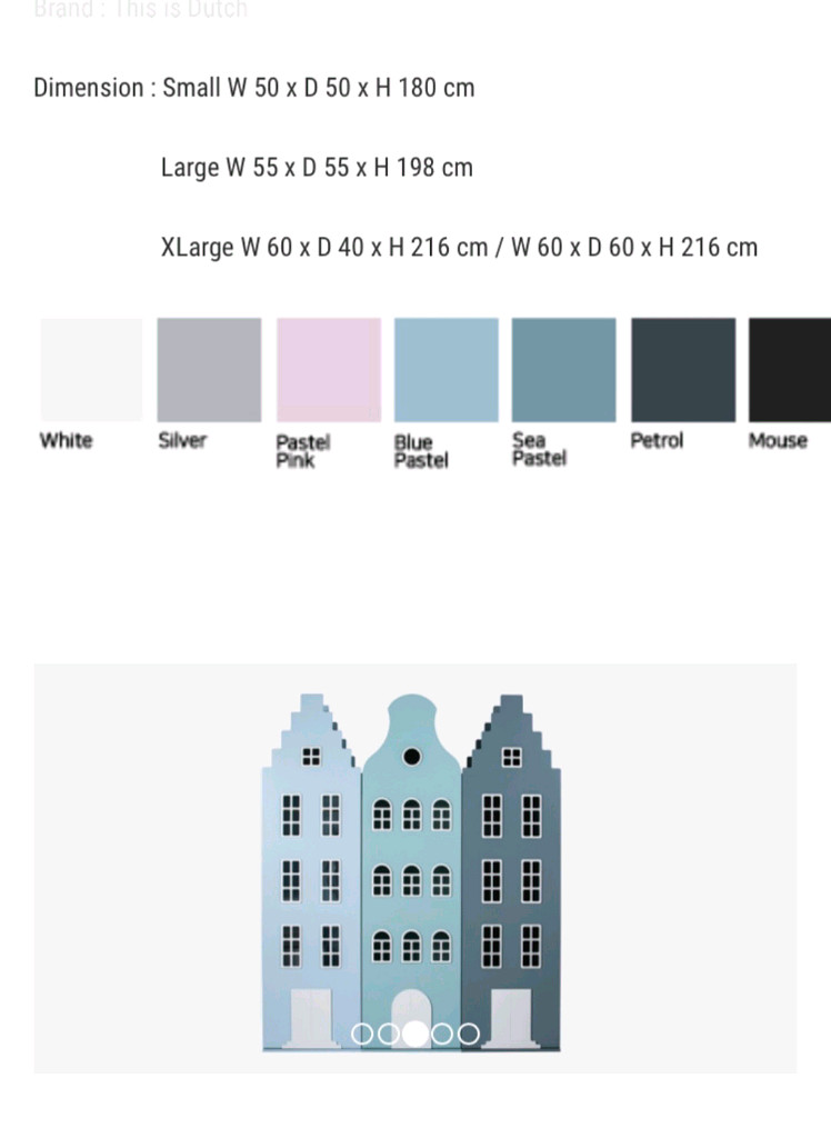 네덜란드 KAST VAN EEN HUIS 아동 가구 수납--7