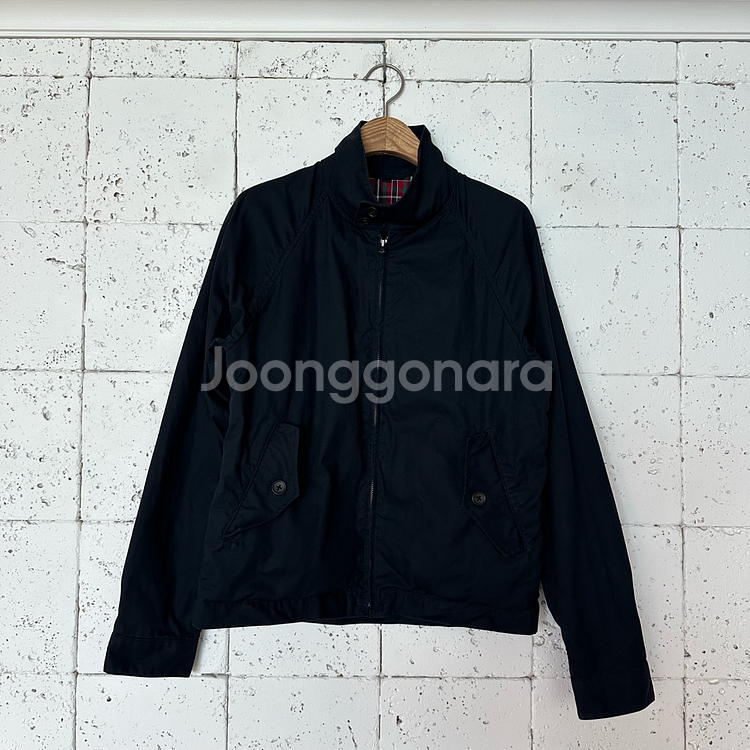 S 무인양품 무지 바라쿠타 자켓 네이비--0