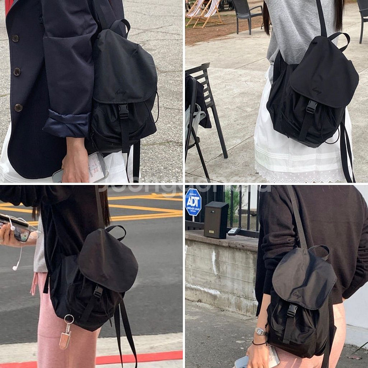 택포)헤이그 포포백팩 검정색--5