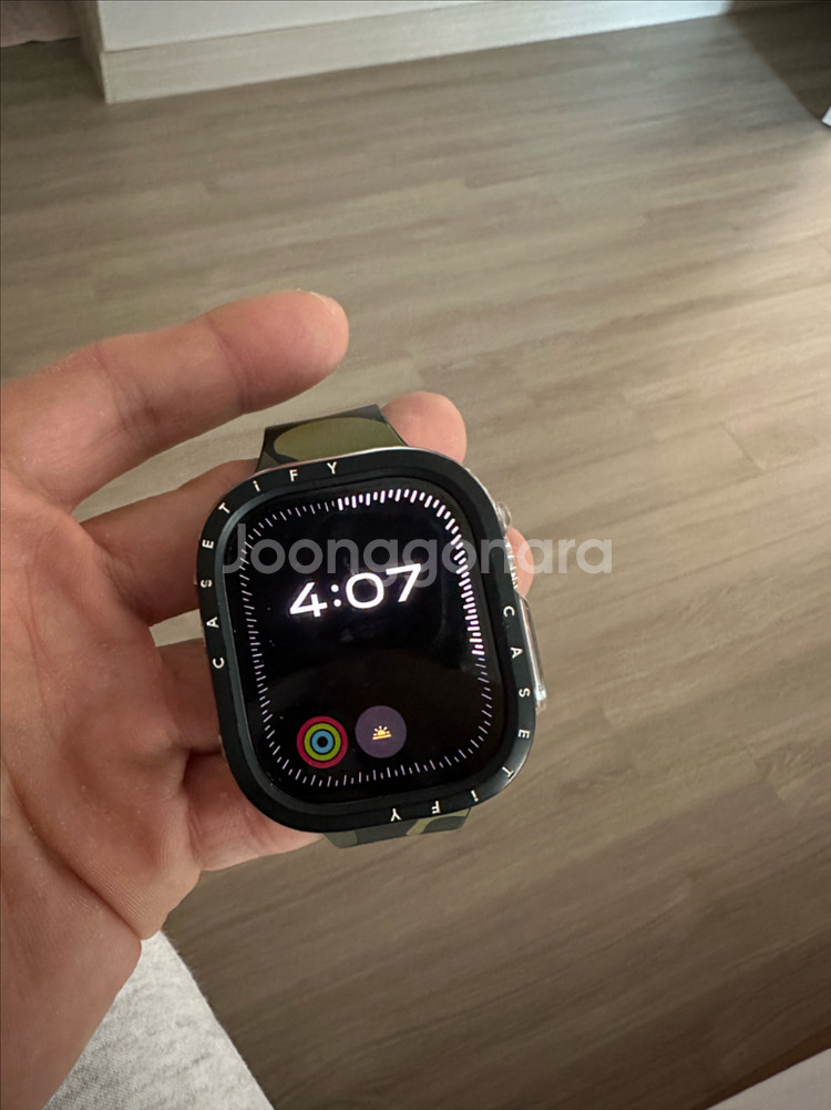 애플워치 울트라 티타늄49mm 1세대--0