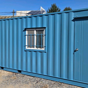 3x9 강관돌출안전전기 시공된 컨테이너