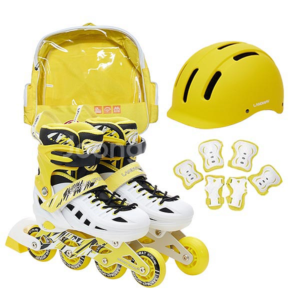 모션 인라인 스케이트 풀세트 어린이 인라인 스케이트--0