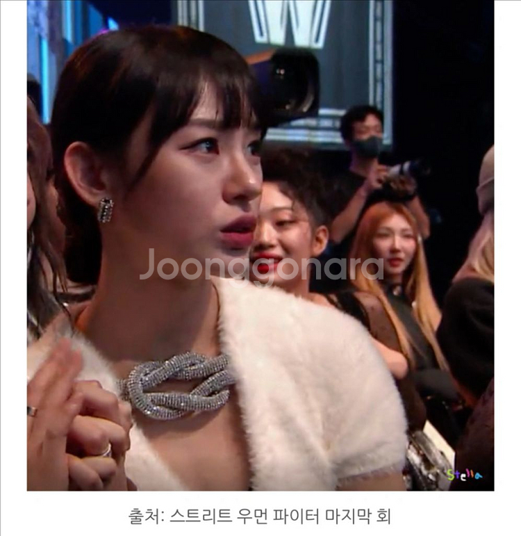 알렉산더왕 퍼 크리스털 반소매 탑--3