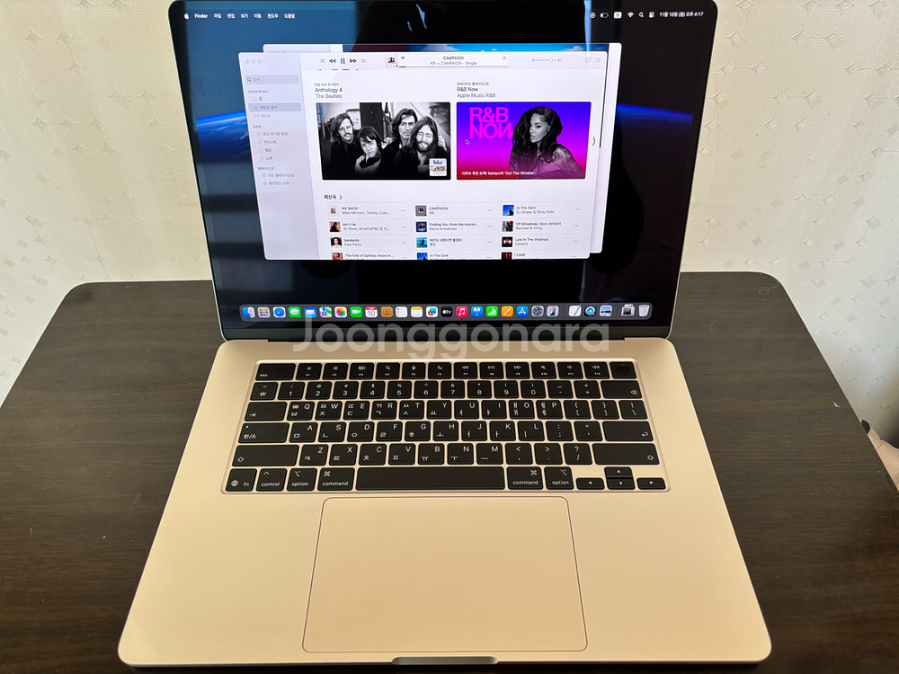 맥북에어 m4 15인치 골드--0