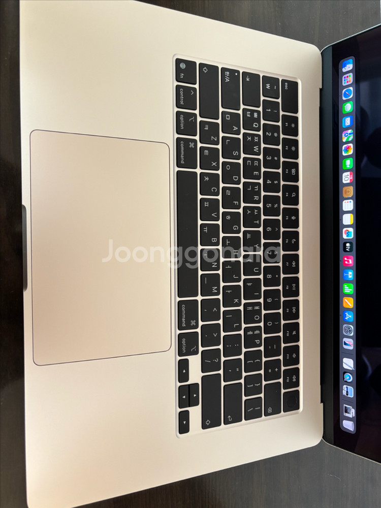 맥북에어 m4 15인치 골드--1