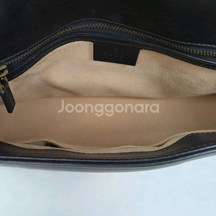 구찌 마몬트 라지 블랙--8