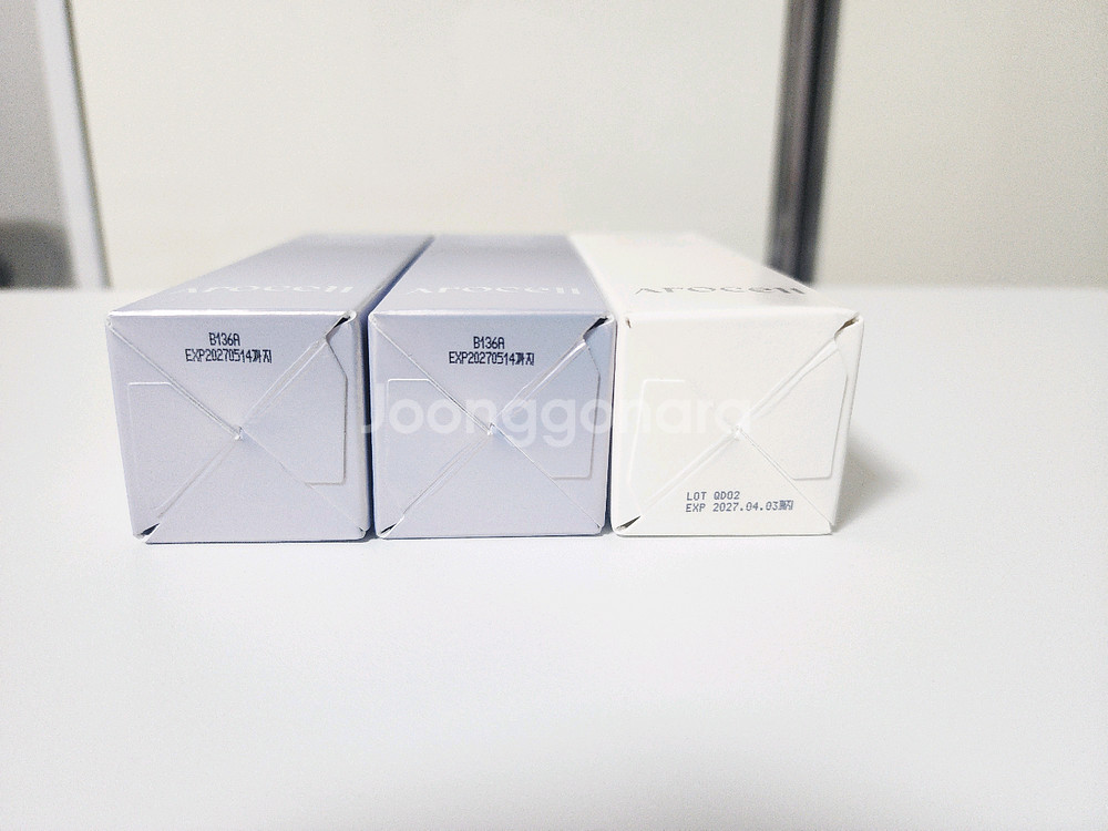 아로셀 모공앰플 /기미, 미백앰플 3개--2