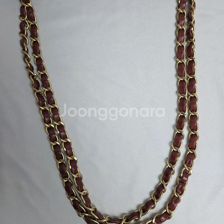 샤넬 카프스킨 미듐 크로스백--5