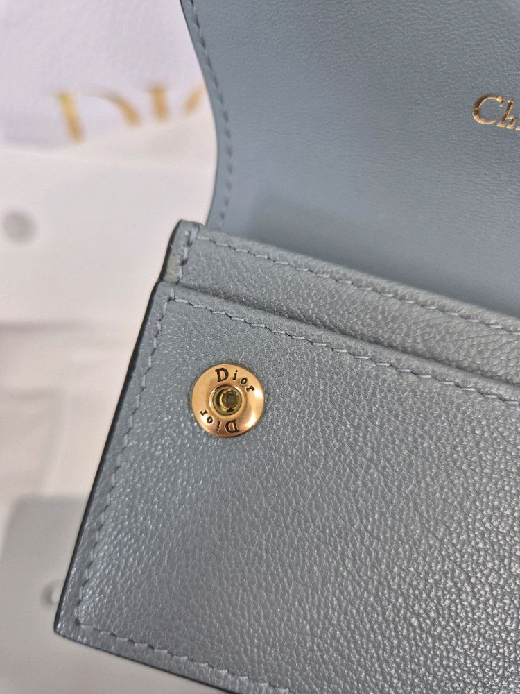 (새제품)디올 블룸 새들 카드지갑 디올지갑--2