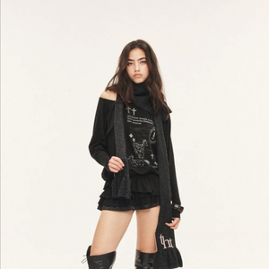 쓰리타임즈 스윗 밤비탑 m 블랙