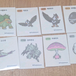 포켓몬 띠부씰 스티커 팝니다.(시즌4)