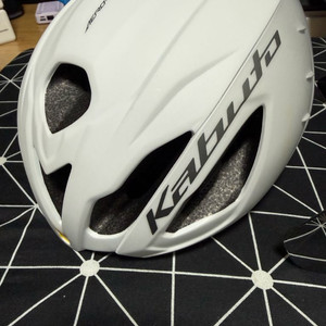 카부토 에어로 알투 고글 자전거 헬멧 AR-5 실버 미러 쉴드