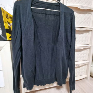 여성 면가디건 유니클로