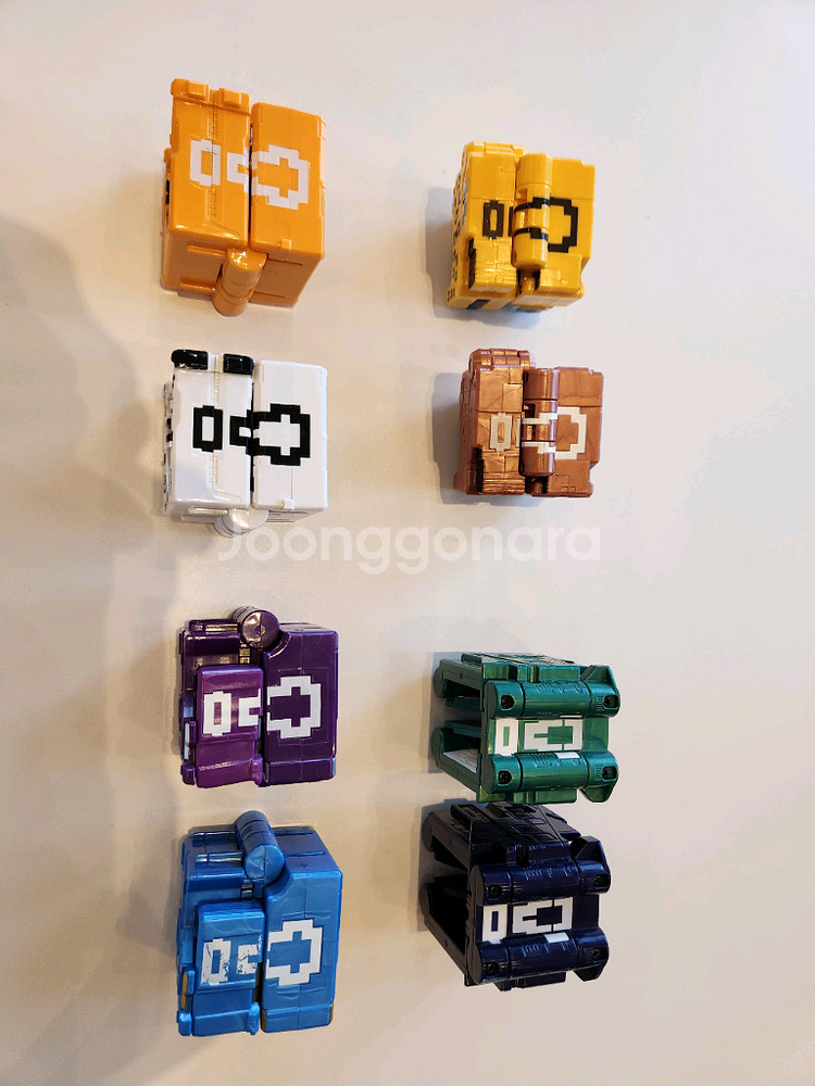 파워레인저 애니멀포스 무장큐브 8종--0