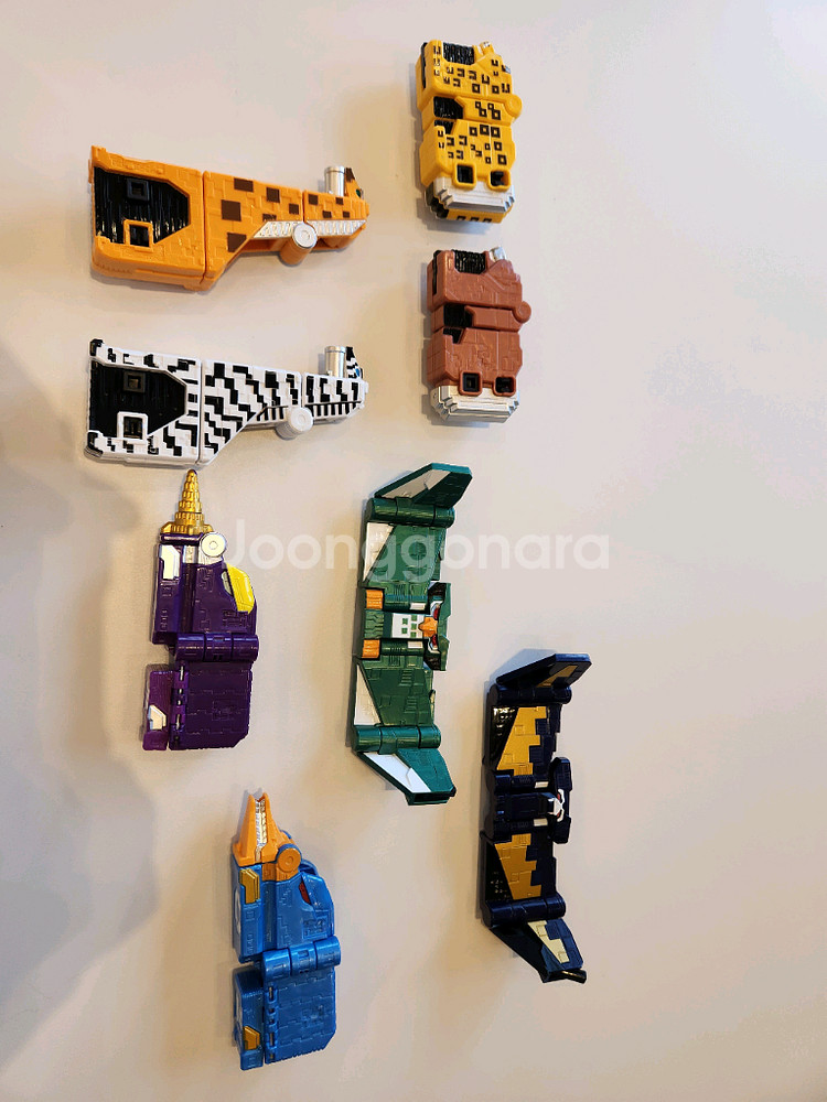 파워레인저 애니멀포스 무장큐브 8종--1