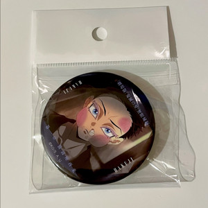 귀멸의 칼날 하쿠지 캔뱃지 무한성