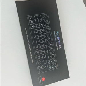 키크론 C1 레트로 텐키리스 기계식 적축 유선 키보드