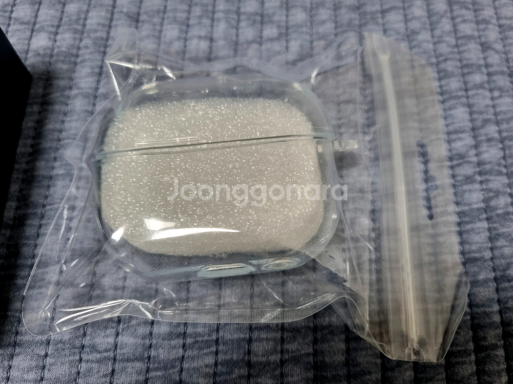 미개봉 갤럭시 버즈3 프로 화이트 + 투명케이스 새상품 삼성전자 이어폰--7