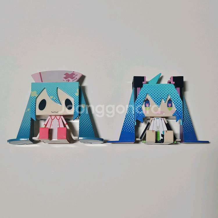 하츠네 미쿠 굿즈 일괄 연색병동 어펜드 그라피그 고전 피규어, 유키미쿠--0