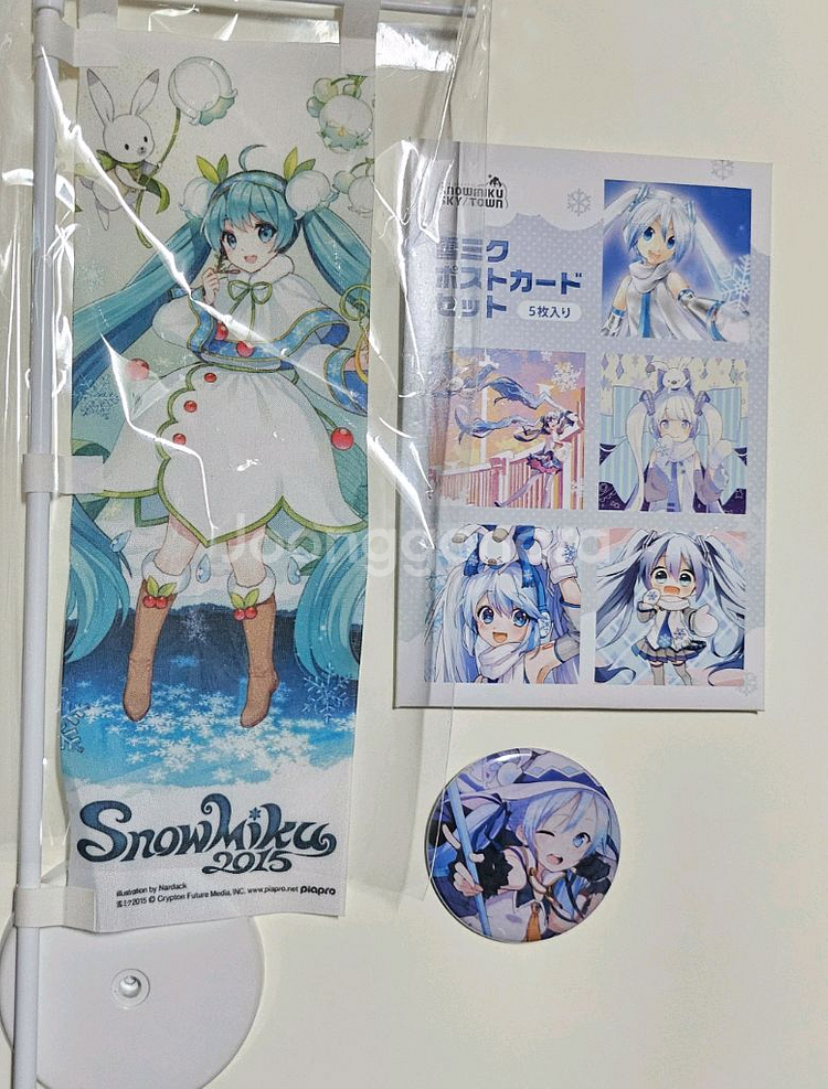 하츠네 미쿠 굿즈 일괄 연색병동 어펜드 그라피그 고전 피규어, 유키미쿠--4