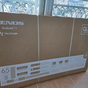 제노스 안드로이드 TV 65인치(미개봉새상품)