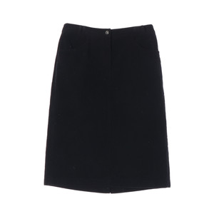 [M]스튜디오 톰보이 블랙 코듀로이 롱 데님 스커트 치마