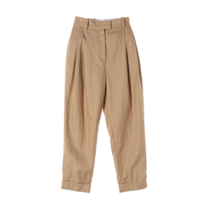 [S]코스 베이지 핀턱 롤업 와이드 치노팬츠 면바지