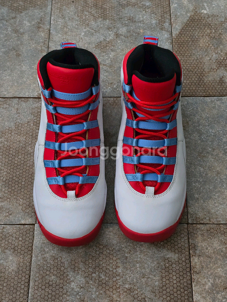 (240)나이키 에어 조던 10 레트로 시카고 플래그 스니커즈--1