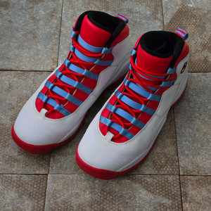 (240)나이키 에어 조던 10 레트로 시카고 플래그 스니커즈