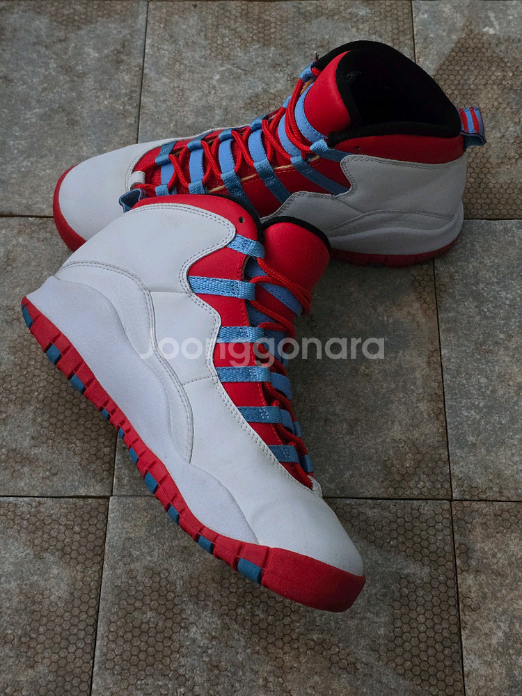 (240)나이키 에어 조던 10 레트로 시카고 플래그 스니커즈--3