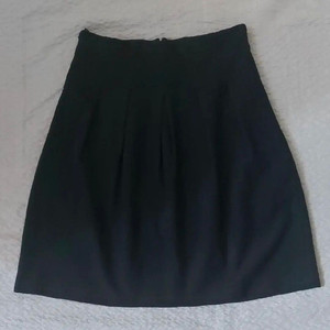 정품 프라다 울 미디 스커트