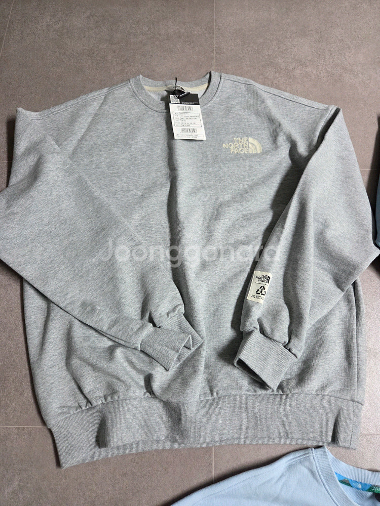 노스페이스 맨투맨 3벌 95사이즈 일괄--1