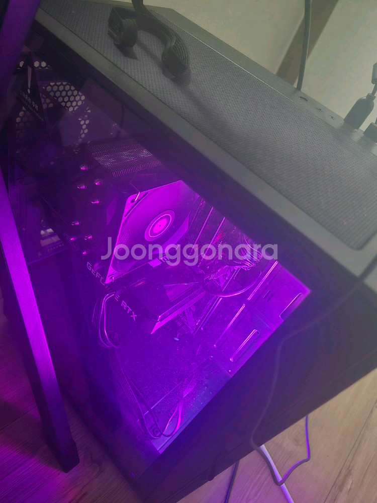 고사양 게이밍 본체 컴퓨터 풀셋트 팝니다 RTX 3060TI 라이젠 5700x--1