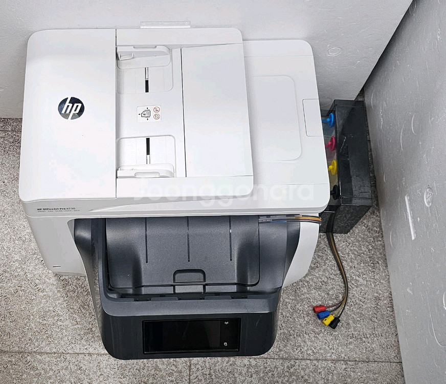 HP 8730 잉크 무한 프린터 팩스 복합기(8710--0