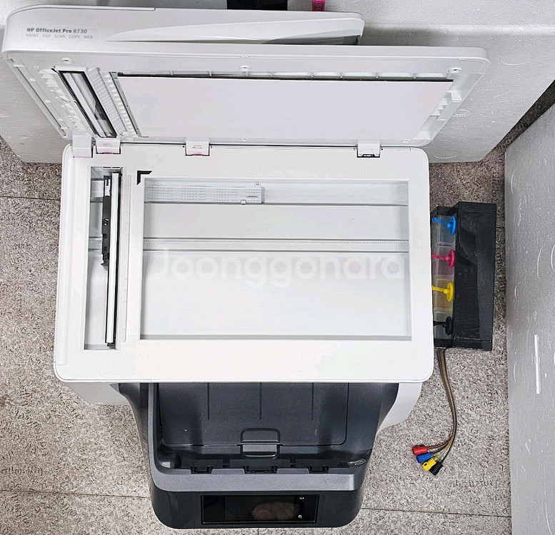 HP 8730 잉크 무한 프린터 팩스 복합기(8710--1