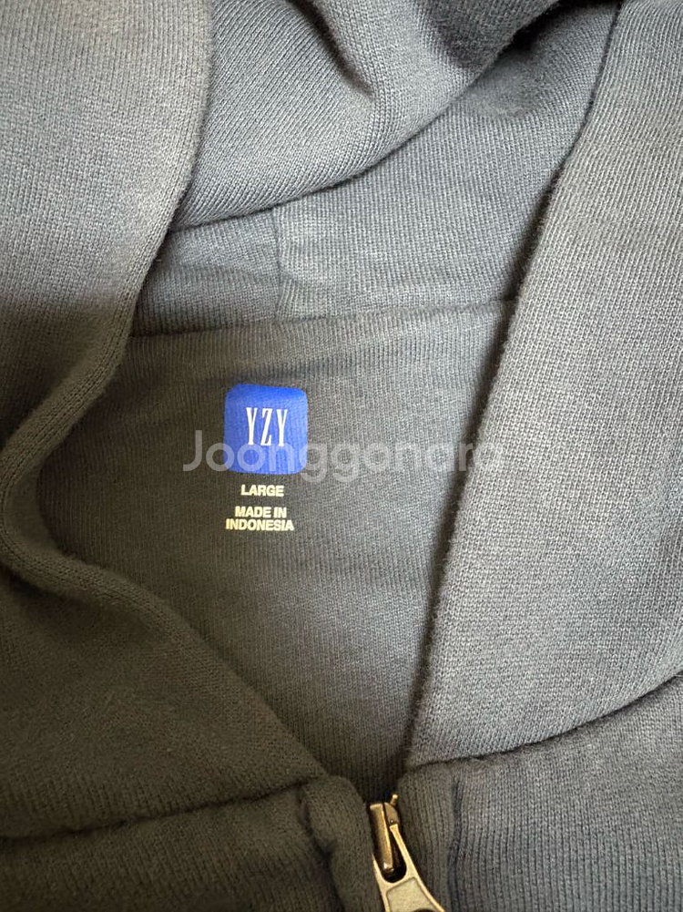 이지 갭 후드집업 사틴카고 블랙,네이비 셋업/L--5