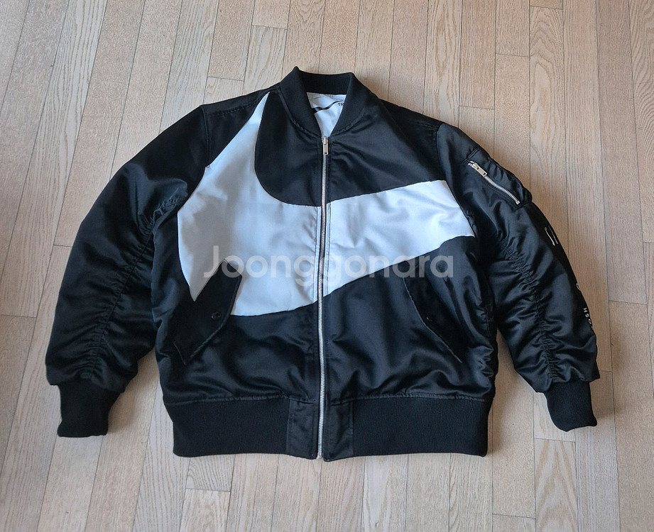 나이키 스우시 써마핏 봄버 바시티 리버서블 자켓 XXL--0