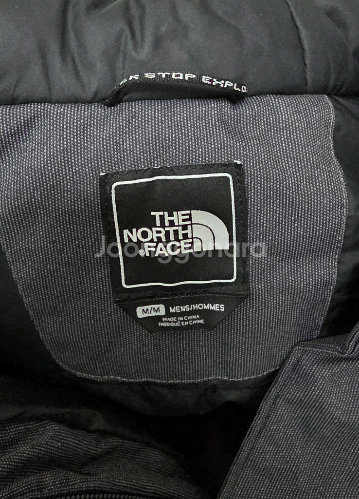 노스페이스 북미한정판 하이벤트 다운 패딩 새상품급 M~L--5