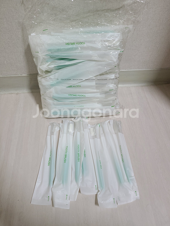 고급 일회용 칫솔 개별포장--0