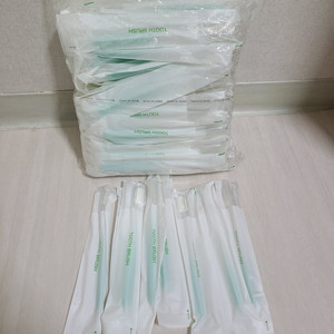 고급 일회용 칫솔 개별포장