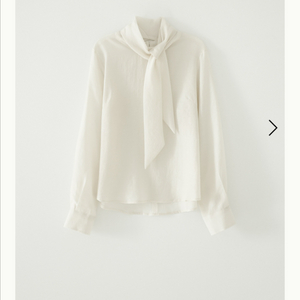 그레이룸 타이드 텐셀 블라우스 아이보리 미개봉 새상품