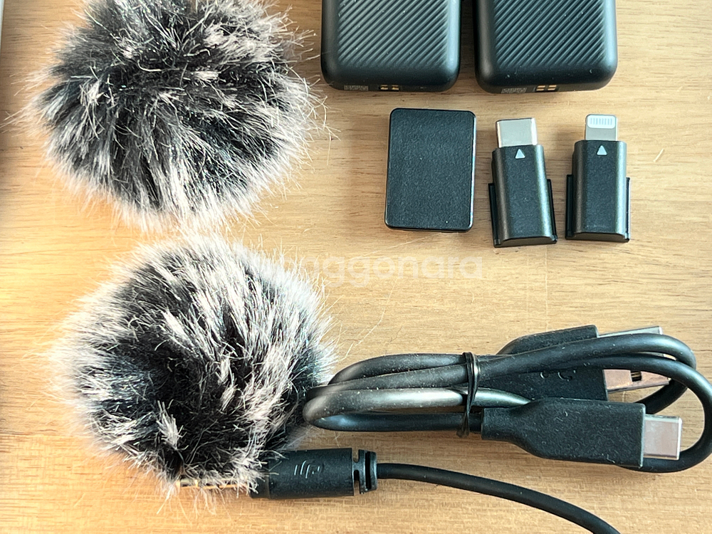 DJI Mic 1 무선 마이크 풀세트 판매합니다 - 2 TX + 1 RX 구성--3