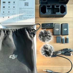 DJI Mic 1 무선 마이크 풀세트 판매합니다 - 2 TX + 1 RX 구성
