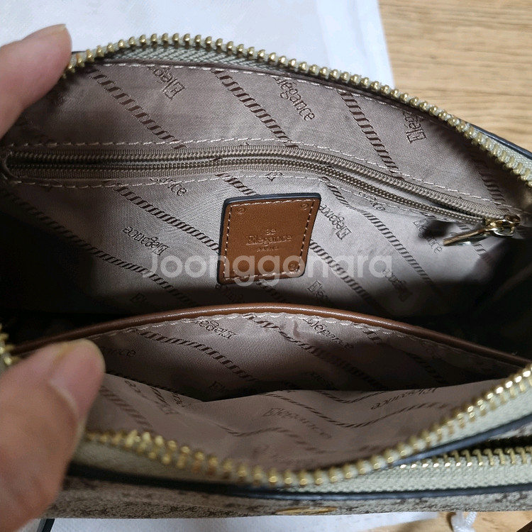 Elegance엘레강스 모노그램 크로스백--3