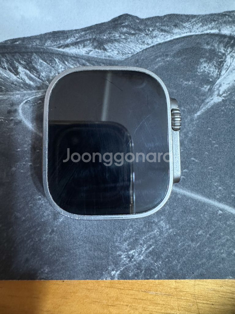 애플워치 울트라 티타늄 49mm 셀룰러 박풀--1